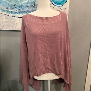 lululemon athletica Mauve Off-the-Shoulder Sweater